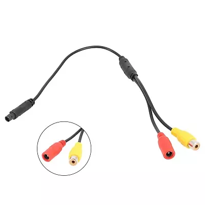 1* Car Backup Reverse Camera/4-Pin/Male To CVBS RCA Female Connector Wire Harnes • $18.90