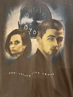 Demi Lavato & Nick Jonas 2016 Honda Civic Tour “Future Now” T Shirt Size Small • £15.43