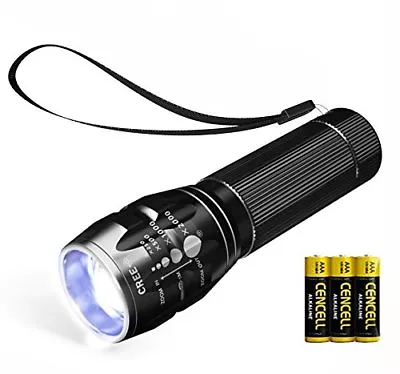 Tactical LED Flashlight Torch Light CREE Adjustable Mini Size Lumen Strobe NEW  • $27.99