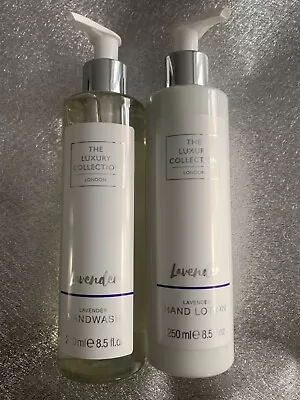 The Luxury Collection London Lavender Hand Wash & Hand Lotion Set • £12.49