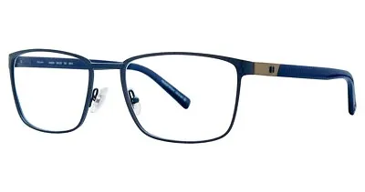 New Morel Oga 100390 BB15 Rectangle Matte Navy Blue 59 Mm Eyeglasses Authentic • $134
