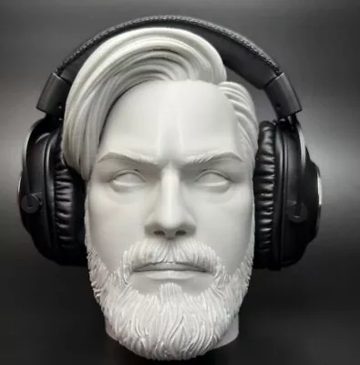 Star Wars Obi Wan Kenobi Headphone Stand Room Decor Bust • $54.99