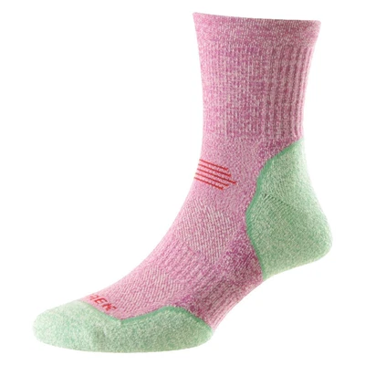 £16.99 • Buy HJ Hall HJ700 Womens Protrek Light Hike Socks Pink Raspberry Size 4 To 7