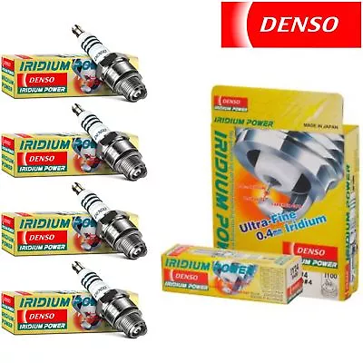 4 Pack Denso Iridium Power Spark Plugs For Audi Fox 1.6L L4 1977-1979 Tune Up • $33.99