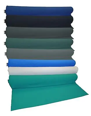 Single Sided Fleece 1 Metre X 58  Wide Woven Polyester Backed Fabric Textiles • £3.50