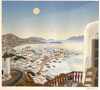 Thomas McKnight Mykonos Suite With 2 Of 6 Original Signed Serigraphs • $595