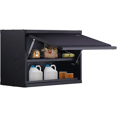 VEVOR Wall-Mounted Metal Storage Cabinet W/ Adjustable Shelf 120lbs Per Shelf • $94.99