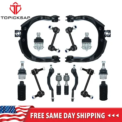 Front Upper Lower Control Arm Kit Sway Bars16pc For 2004-2007 Chevy Trailblazer • $123.99