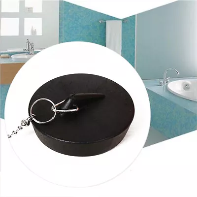 Bathroom Kitchen Sink Plug Bathtub Stopper Easy Use Mop Pool Soft Rubber Durable • $7.57