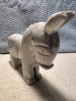 Donkey Burro Mule Figurine MexicoVintage Hand Carved Stone Marble Alabaster • $18.75