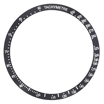 Omega Speedmaster Tachymetre Bezel Insert 38.45 X 33.50 Mm New • $75