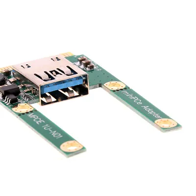 Mini PCI-E To USB3.0 Expansion Card Laptop Converter Riser Card W/Screw Fitti KD • $2.45