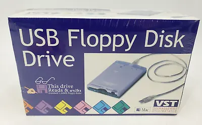 VST Technologies Portable USB Floppy Disk Drive 1.44mb MAC Sealed • $19.99