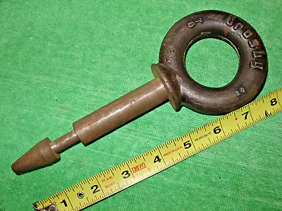 Vintage Crosby Steel Hook Shackle Anchor Pin 7/8  - E3b With 1-3/4  Eye Usa Made • $19.99