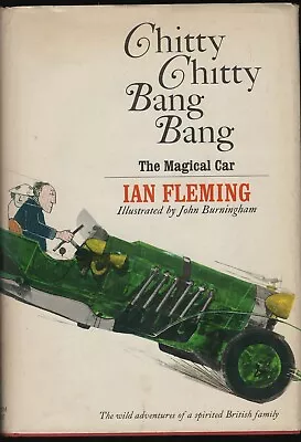 CHITTY CHITTY BANG BANG By Ian Fleming.  1964 Third Printing Dj. • $24.99