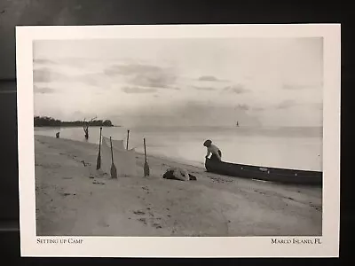 Postcard Unposted Florida Marco Island- Setting Up Camp In 1907 -repro • $5