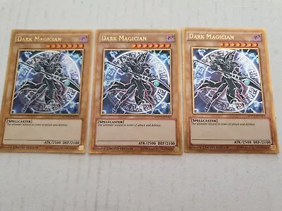 3 X Dark Magician - MVP1-ENGV3 - Limited Edition - Yugioh Playset • $40