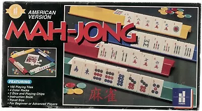 Mah-Jong American Version Hansen No. 166 Full Size Open Box Tiles Are Sealed • $49