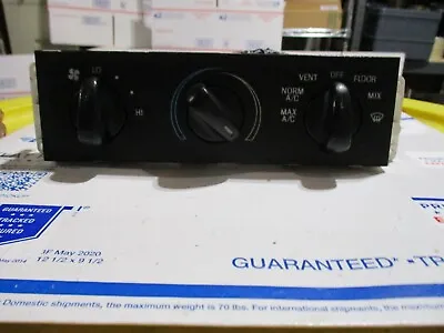🚘 1999 Mustang Climate Temperature Control Unit Defroster Fan Speed Selector • $73.53