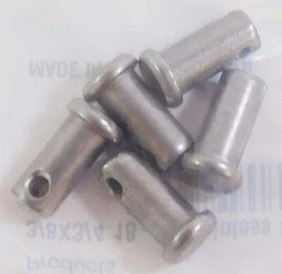  Clevis Pins 3/8  X 3/4  18-8 SS (Pack Of 5) • $10