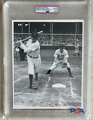 Babe Ruth Final Appearance @yankee Stadium Original Type Iv Photo Circa 1934 Psa • $750
