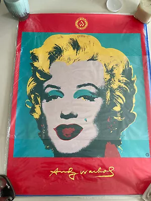 Andy Warhol Foundation Vntg 1996 Print Collector's Pop Art Poster   Marilyn   • $400