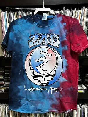 Zao / Grateful Dead Homage : “Smash / StealYour Face” : Tie-dye T-shirt MEDIUM • $49.99