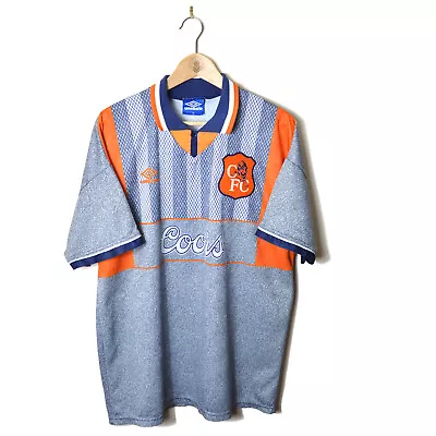 Chelsea Away Football Shirt Jersey 1994/1995/1996 • £220