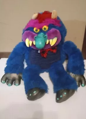 My Pet Monster 25” Plush 1985 American Greetings Amtoy No Handcuffs Blue READ • $295