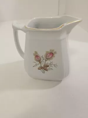 Vintage Royal Ironstone China Alfred Meakin England Moss Rose Pitcher 5  • $19.99