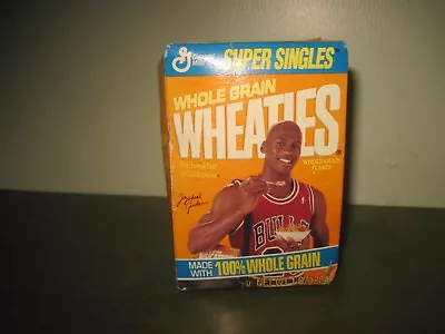 Wheaties Michael Jordan Basketball Single Serve Full Collectible Cereal Box • $10