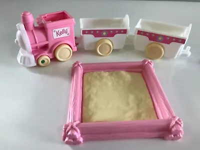 Vintage  1997  Barbie Kelly Playground Train Set And Sandbox. Mattel • $10