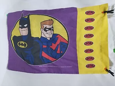 VTG 1996 DC Comics Batman Robin Mr Freeze Pillowcase STANDARD  • $13.49