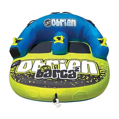 OBrien Barca 2 Kickback Inflatable 2 Person Rider Towable Boat Tube Raft (Used) • $204.72
