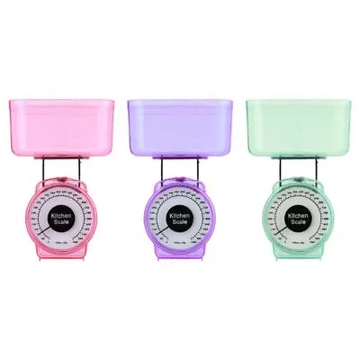 Vegetable Scales Weighing Dial Mechanical Home Kitchen Foods Scale Color Random • £7.85