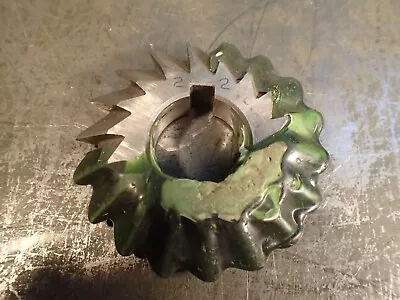 2-3/4  OD X 1/2  Width X 1  Arbor 60 Deg Double Angle Milling Cutter .065  Flat • $25