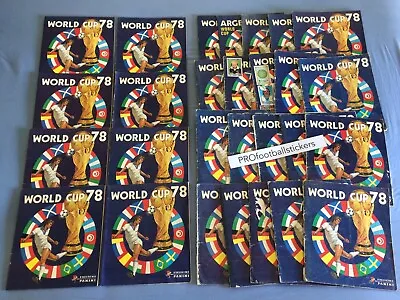 Panini Football World Cup Argentina 78 Recovered Album Stickers - Pick Numbers • £1.50