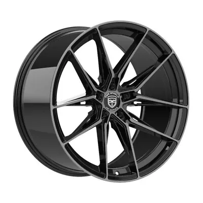 HP1 19 Inch Black Dark Tint Rims Fits MITSUBISHI EVO 7/8/9 WIDEBOD • $274.99