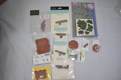 Memory Box Shadow Cling Mixed Lot Of 13 NEW: Flowers Christmas Spring More • $25