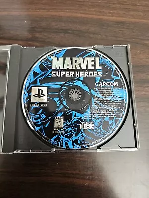 Marvel Super Heroes (Sony PlayStation 1 1997) Disc Only • $35.99