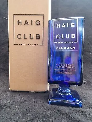 Haig Club Whisky Glass Box Set Upcycled  Handmade Can Personalise • £25