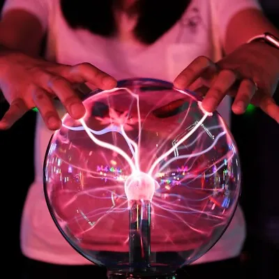 Magic Crystal Touch Lightning Night Lamp Globe Plasma Ball Novelty Nebula Sphere • $54.99