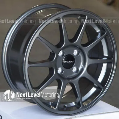 Circuit CP23 16x7 4-100 +35 Gloss Gun Metal Wheels Type R Fits Acura Integra • $549.99