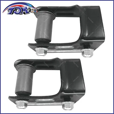 New Leaf Spring Shackle Rear Lh & Rh Pair Set For Chevy Blazer S10 Gmc Jimmy S15 • $31.99