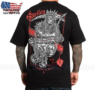 Sullen Art Collective King Reaper Standard SCM5243 Short Sleeve Men`s T-shirt • $26.99