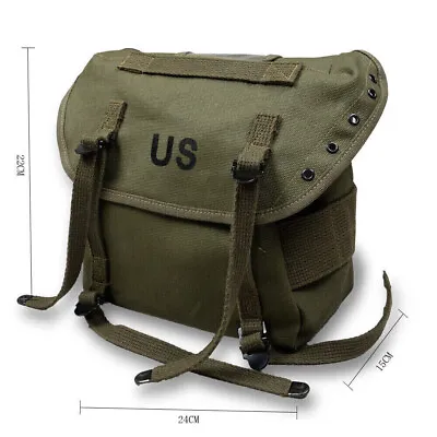 Vietnam War Ww2 Us Army Combat M-1956 Butt Pack Tactics Backpack Field Bag • $29.99
