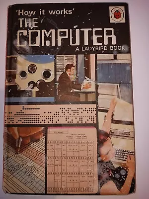 Ladybird The Computer How It Works Series 654 1971 Vintage Book K5 • £6.99