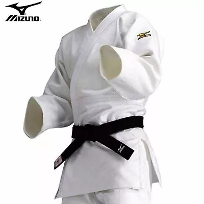 MIZUNO Judo Gi Jacket Judogi YUSHO White IJF Official Approved 22JM5A1801 • $136.99