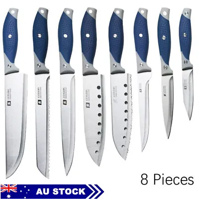 8 Pieces Kitchen Knife Set Everich Chef Knives Stainless Steel • $39.95