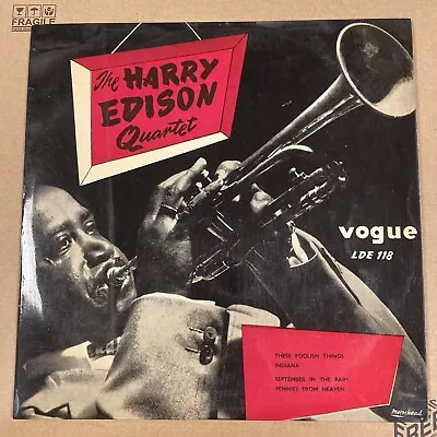 The Harry Edison Quartet -  Sweets  At The Haig - Uk Vogue 10  Lp 1/1 -lde118 • $6.21